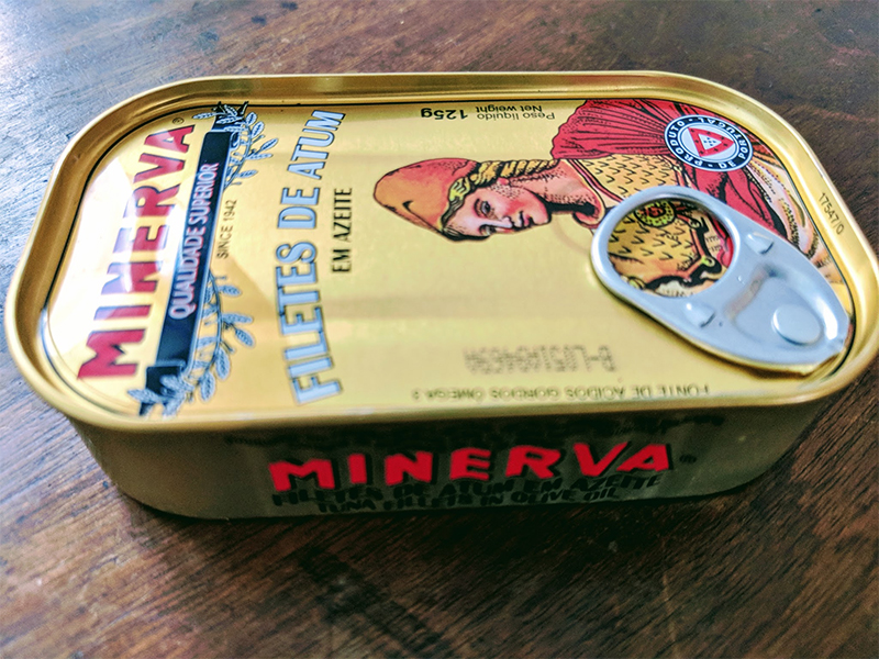 Portuguese tinned tuna. 