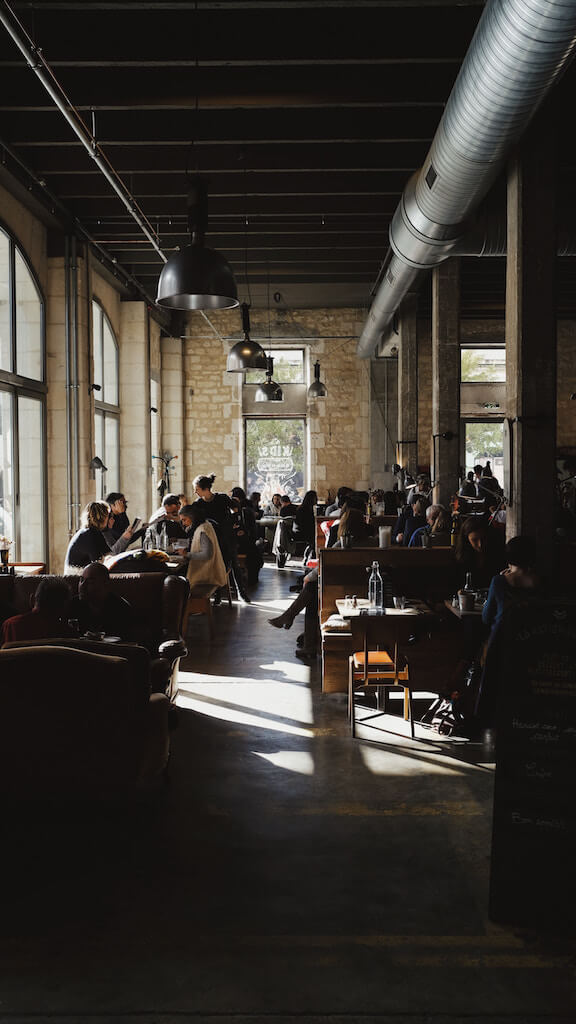 Cafe Crepe in Toronto, Canada. 