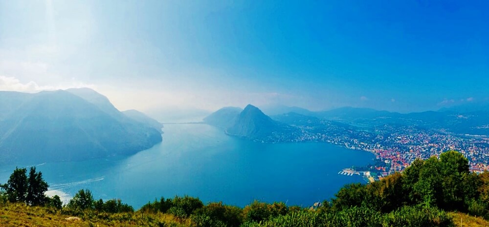 Monte Brè in Lugano, Switzerland. 