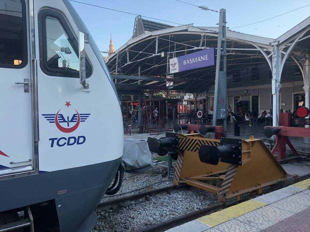 Train from Basmane in Izmir to Ephesus in Selcuk, Turkiye. 