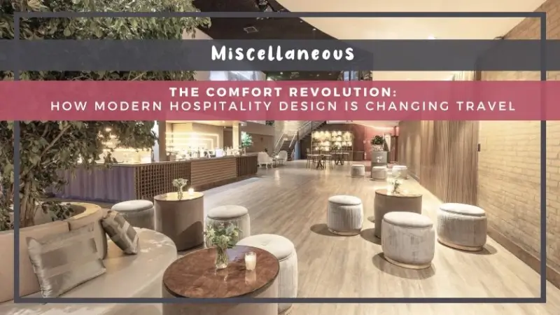 The Comfort Revolution: How Modern Hospitality Design Is Changing Travel