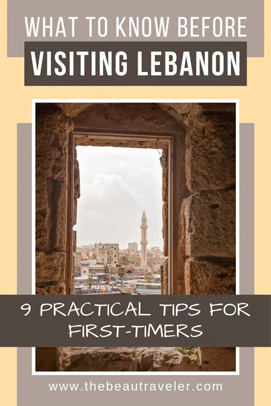 Lebanon Travel Guide: 9 Essential Things to Know Before You Go - The BeauTraveler