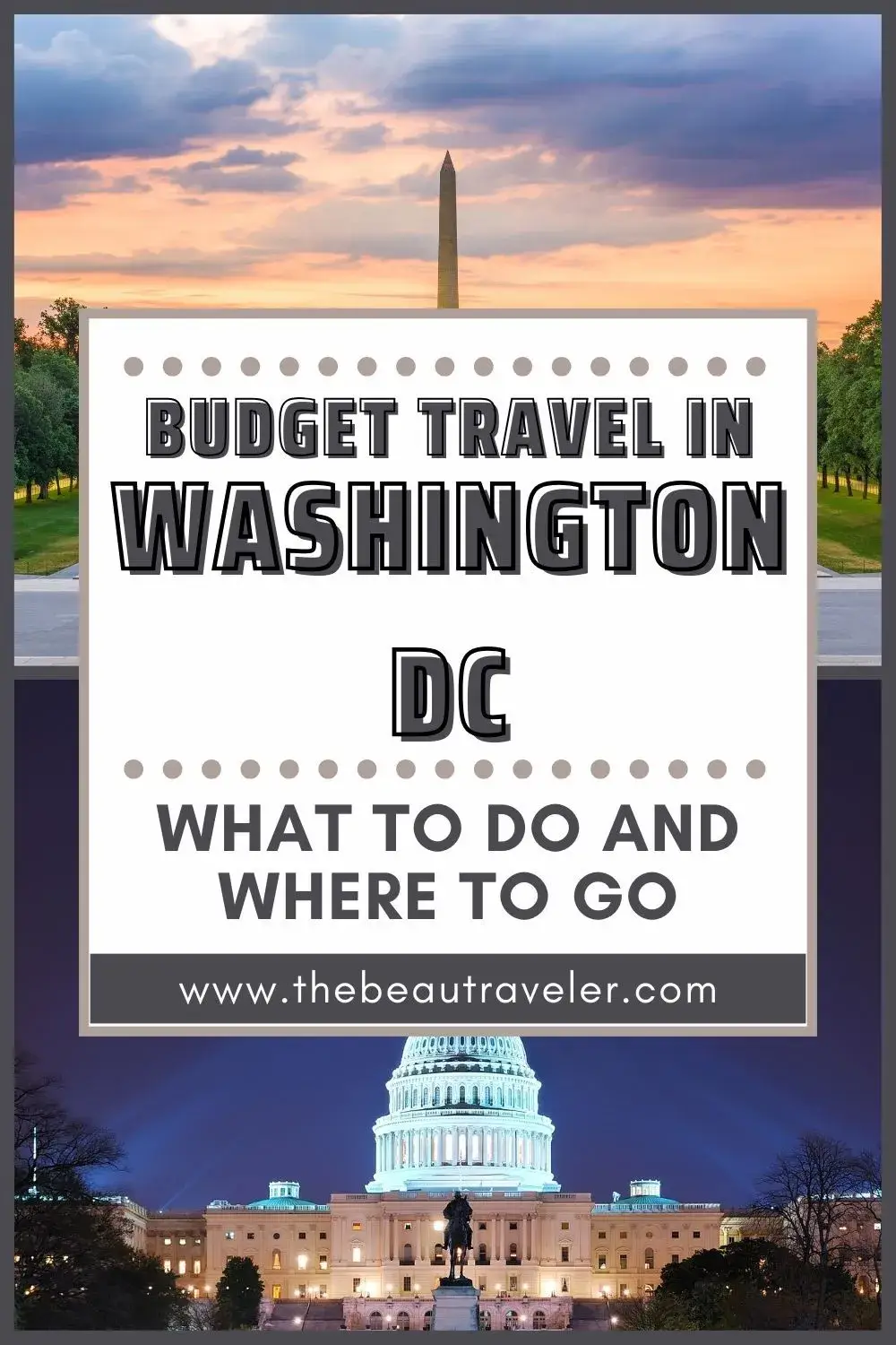 Top 4 Budget-Friendly Things to Do in Washington DC - The BeauTraveler