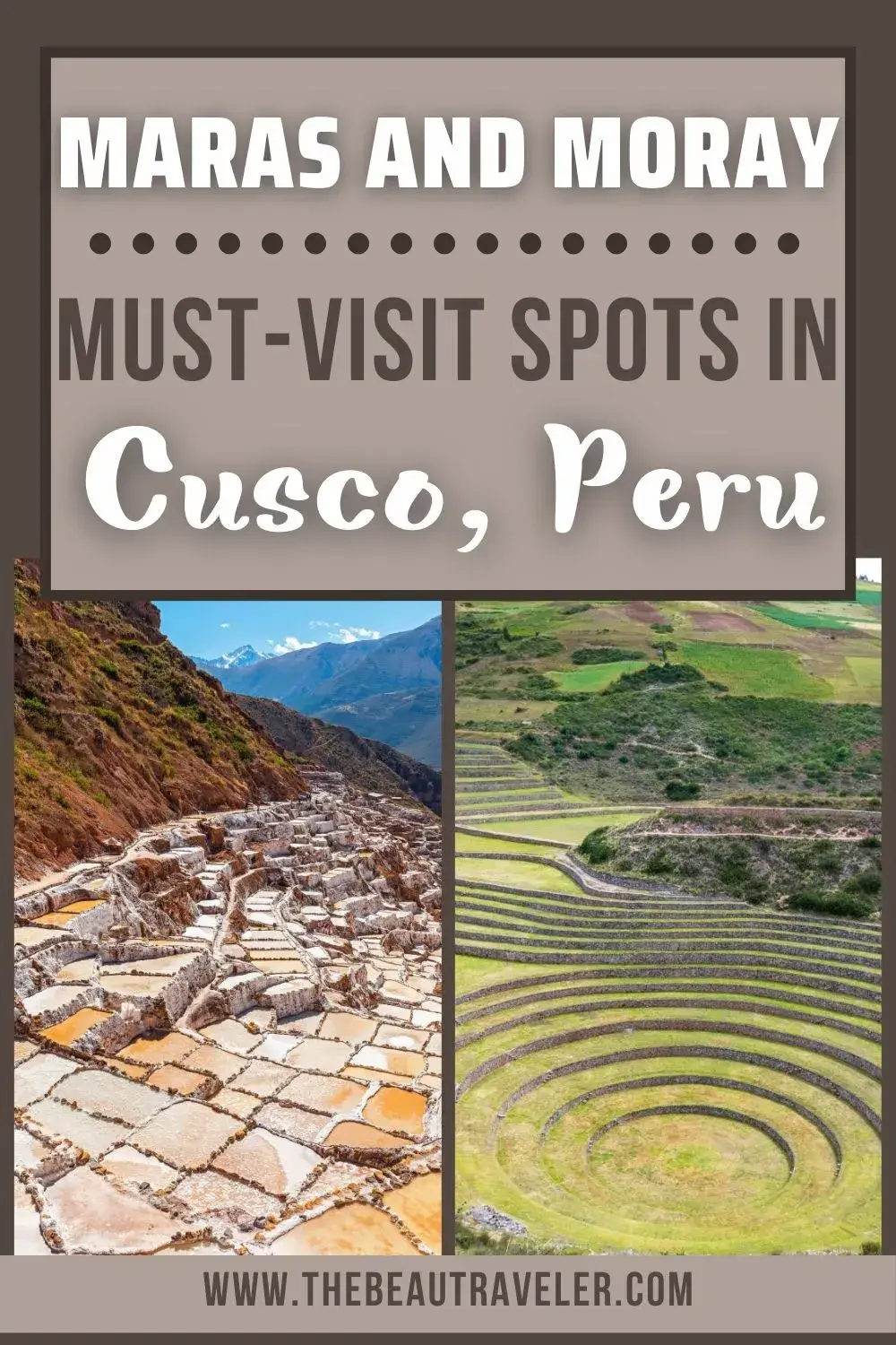 Visiting Maras and Moray: Where to Go in Cusco on a Budget - The BeauTraveler