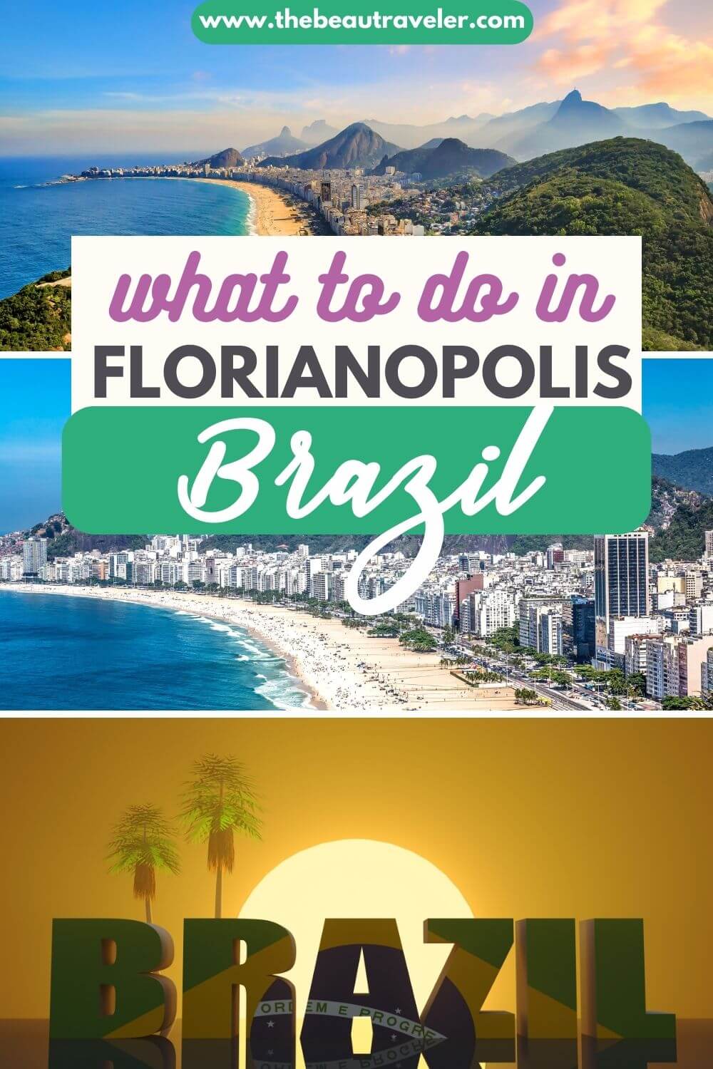 what to do in florianopolis brazil pin