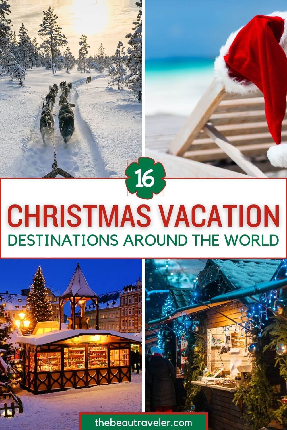 christmas vacation destinations around the world