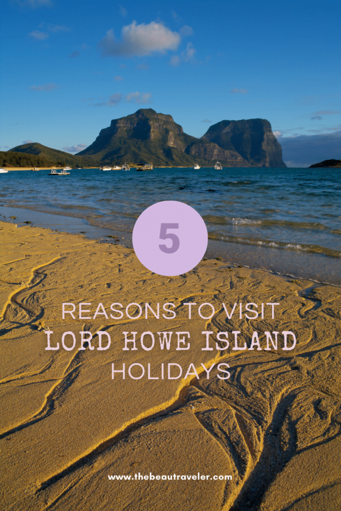 5 Reasons to Visit Lord Howe Island Holidays - The BeauTraveler