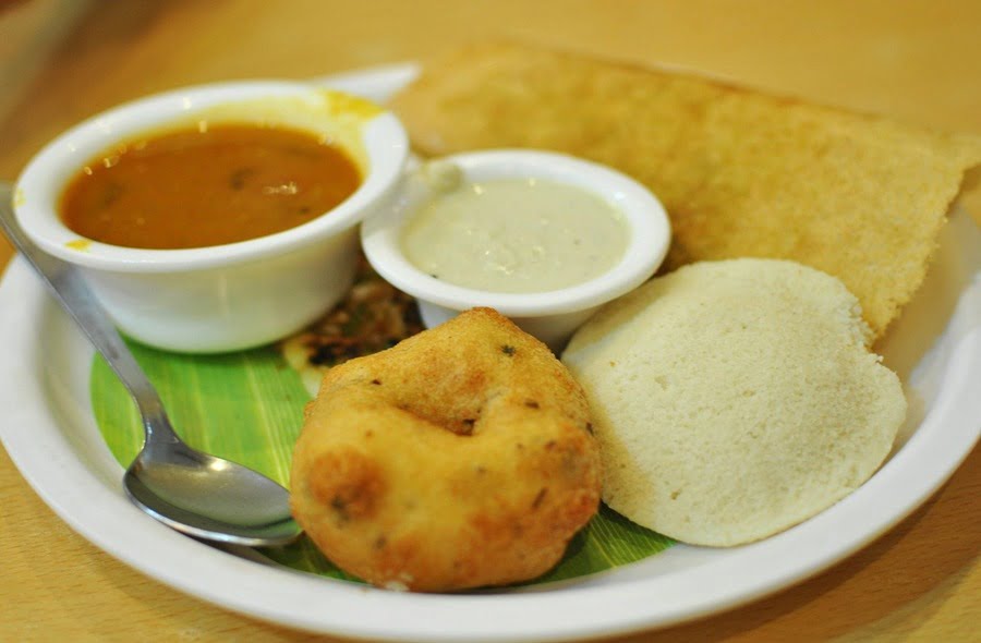 A healthy South Indian breakfast in Hy