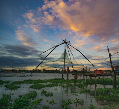 Fort Kochi Beach, Kerala. 