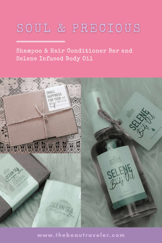 Review: Frizy Studio's Soul & Precious Shampoo & Hair Conditioner Bar and Selene Infused Body Oil - The BeauTraveler