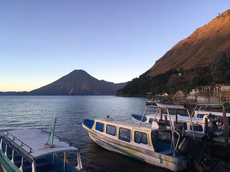 Lanchas at Sunrise. 