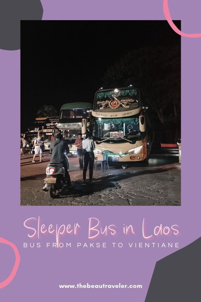 Sleeper Bus in Laos: The Most Affordable Way to Travel from Pakse to ...