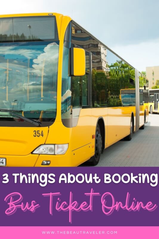 3 Things to Look Out for While Booking Your Bus Ticket Online - The BeauTraveler