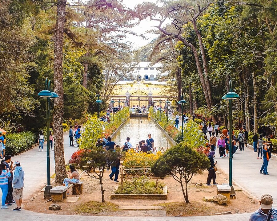 Wright Park, Baguio City in the Philippines. 