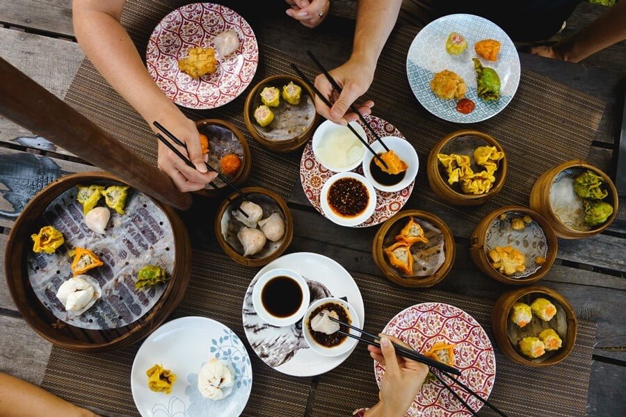 Dimsum in Hong Kong. 