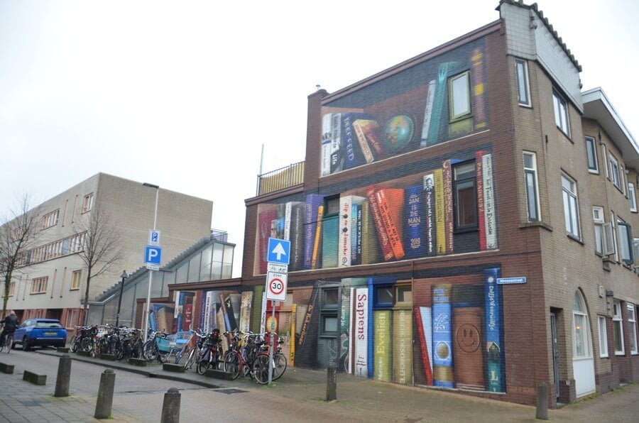 Street art in Utrecht. 