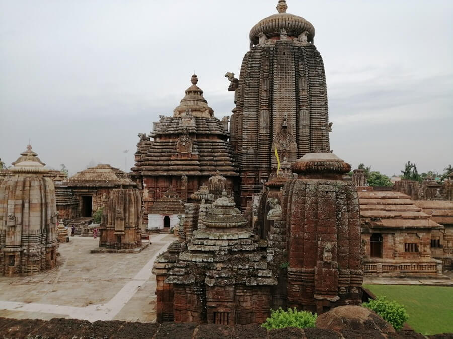 Lingaraja Temple, Bhubaneshwar in Odisha.