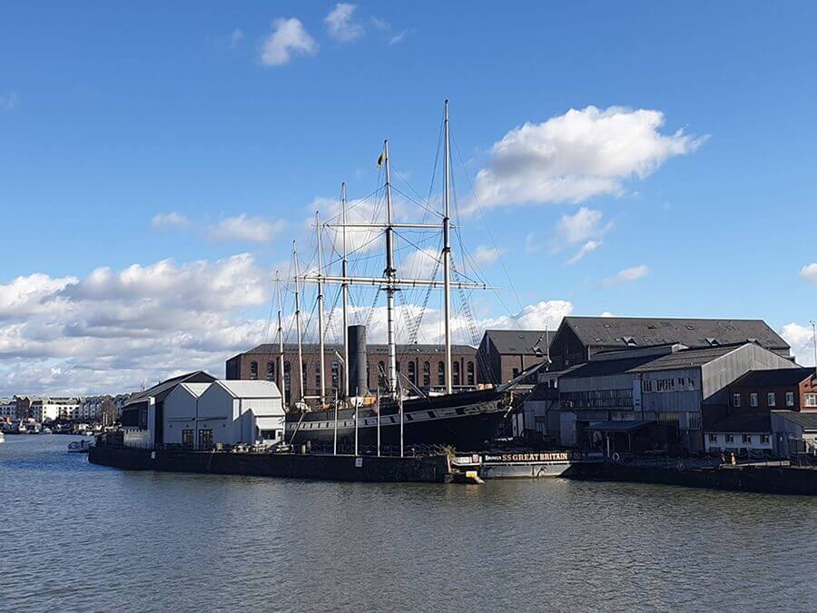 SS Great Britain in Bristol, England (UK).