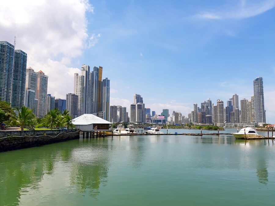 Cinta Costera, Panama City. 