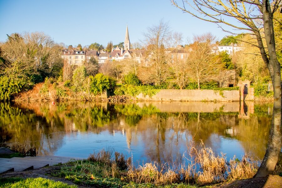 Fitzgerald Park in Cork City, Ireland. 