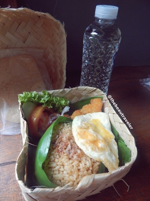 Fried rice for breakfast at Salse Bandung. 