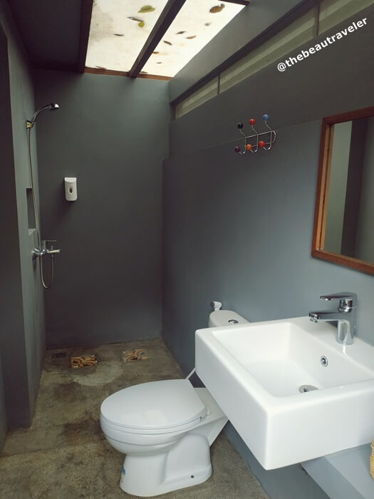 The bathroom attached to your Villacamp at Salse Bandung.