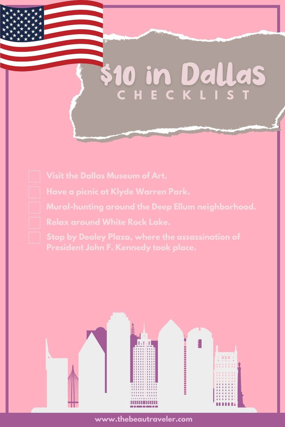 What You Could Get in Dallas for $10 - The BeauTraveler