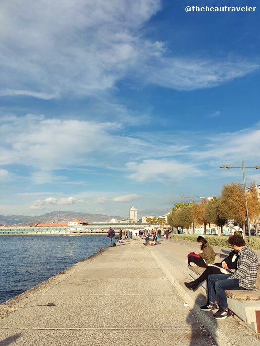 Hanging out on the seaside around Konak, Izmir.