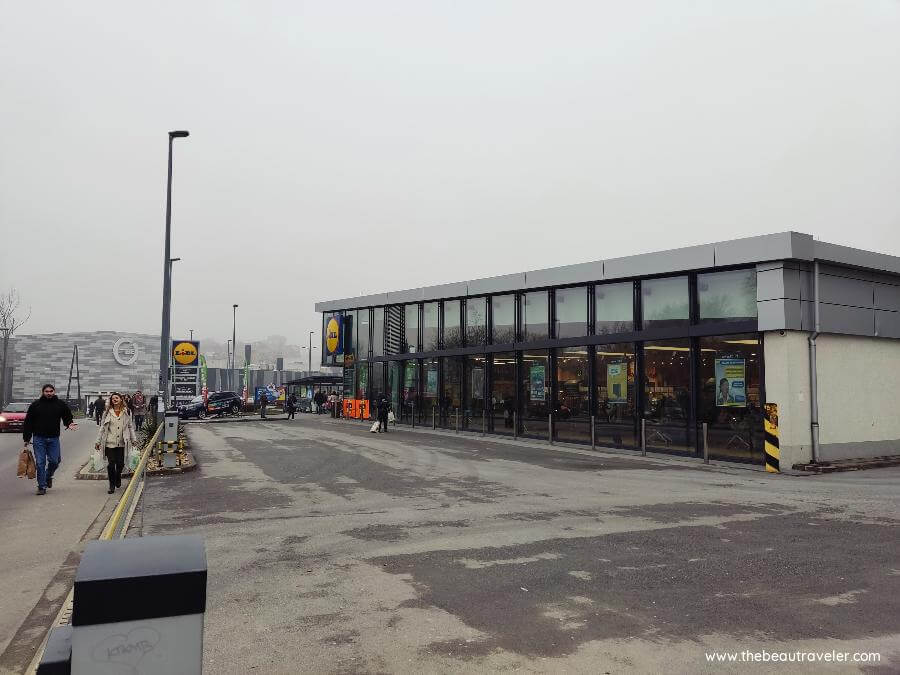 Lidl in Belgrade, Serbia.