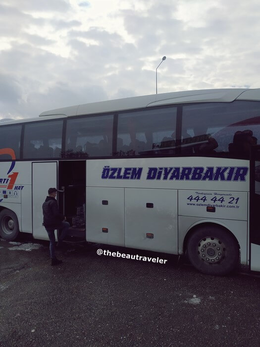 Ozlem Diyarbakir bus in Turkey.