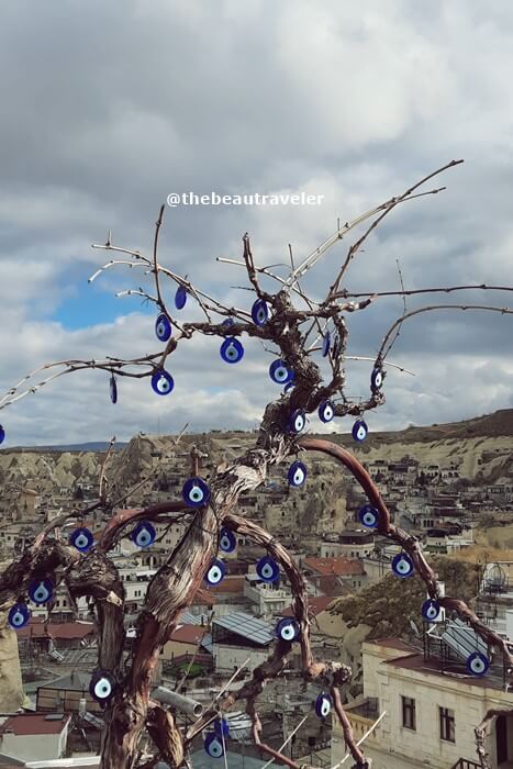 The evil eye in Cappadocia, Turkey.