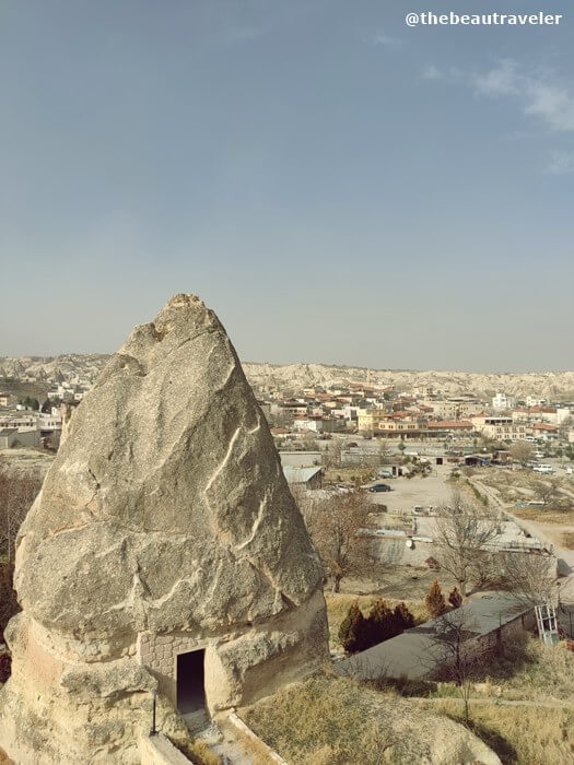 A view in Goreme without hot air balloons.