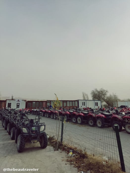 ATV tour in Cappadocia.