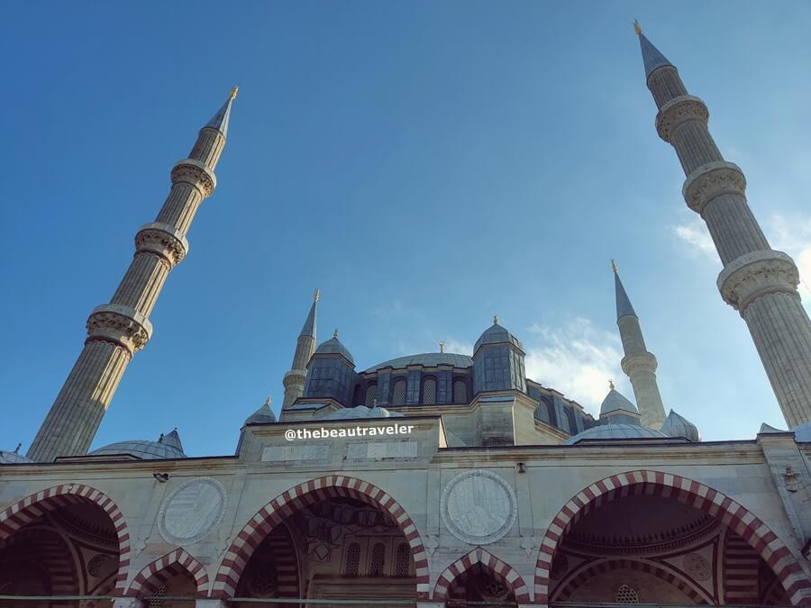 Selimiye Mosque in Edirne, Turkey.