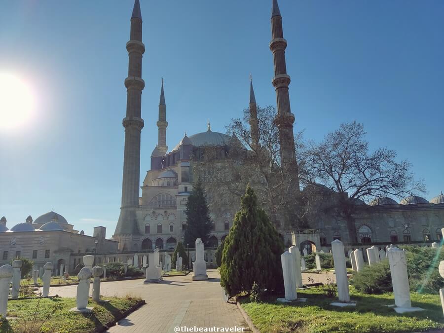 Selimiye Mosque in Edirne, Turkey.