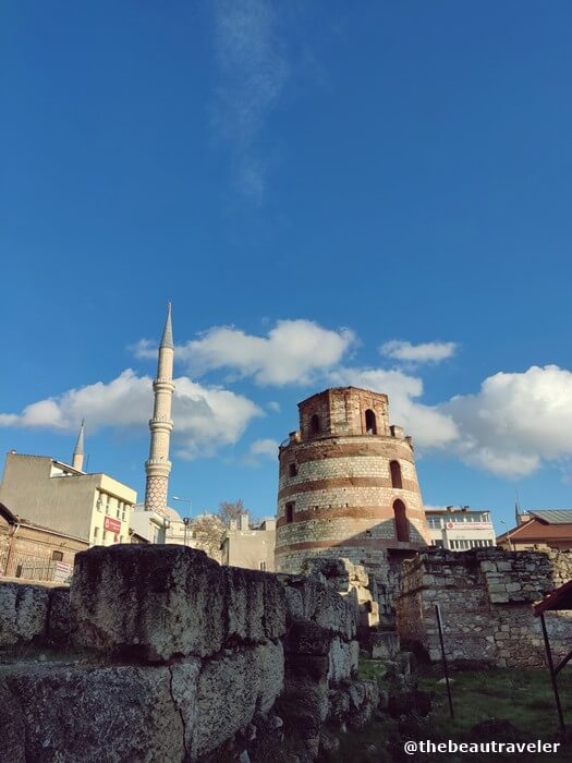 Macedonian Tower in Edirne, Turkey.