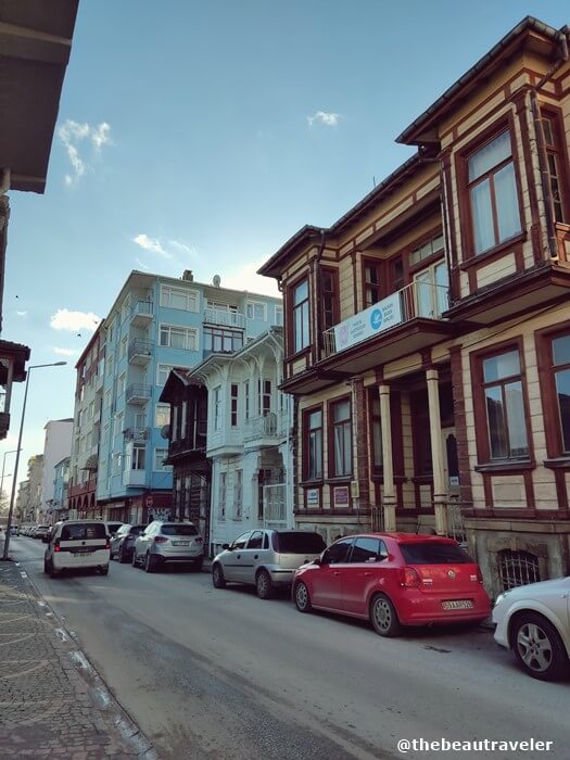 Maarif Caddesi in Edirne, Turkey.