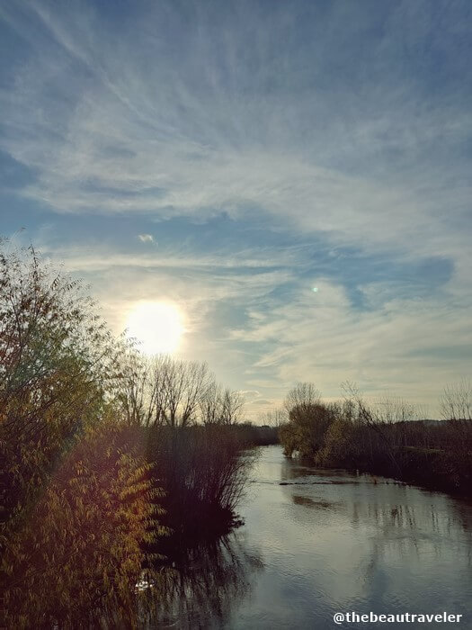 A view from some bridge in Edirne, Turkey.