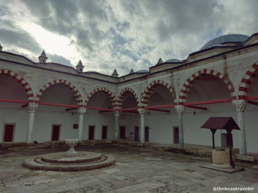 The complex of Sultan Beyazid II Health Museum in Edirne, Turkey.