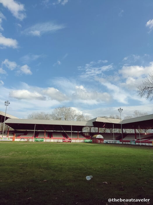 The stadium where Kirkpinar Oil Wrestling Festival usually takes place in Edirne, Turkey.