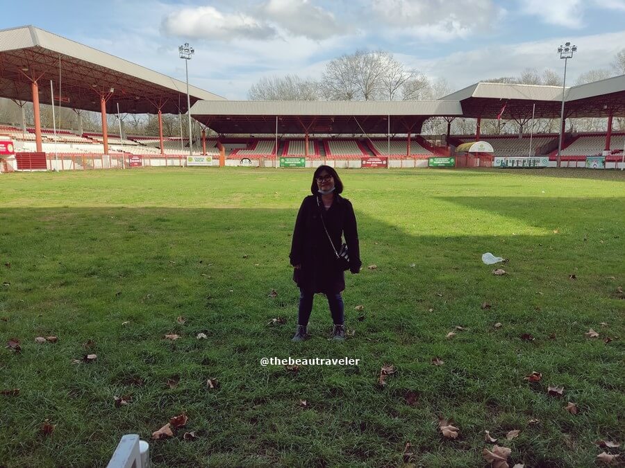 The stadium where Kirkpinar Oil Wrestling Festival usually takes place in Edirne, Turkey.