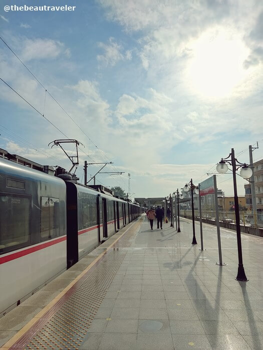 Tepekoy Railway Station in Izmir, Turkey.