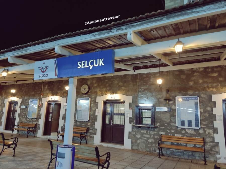 Selcuk Gar, a railway station in Selcuk, Izmir.