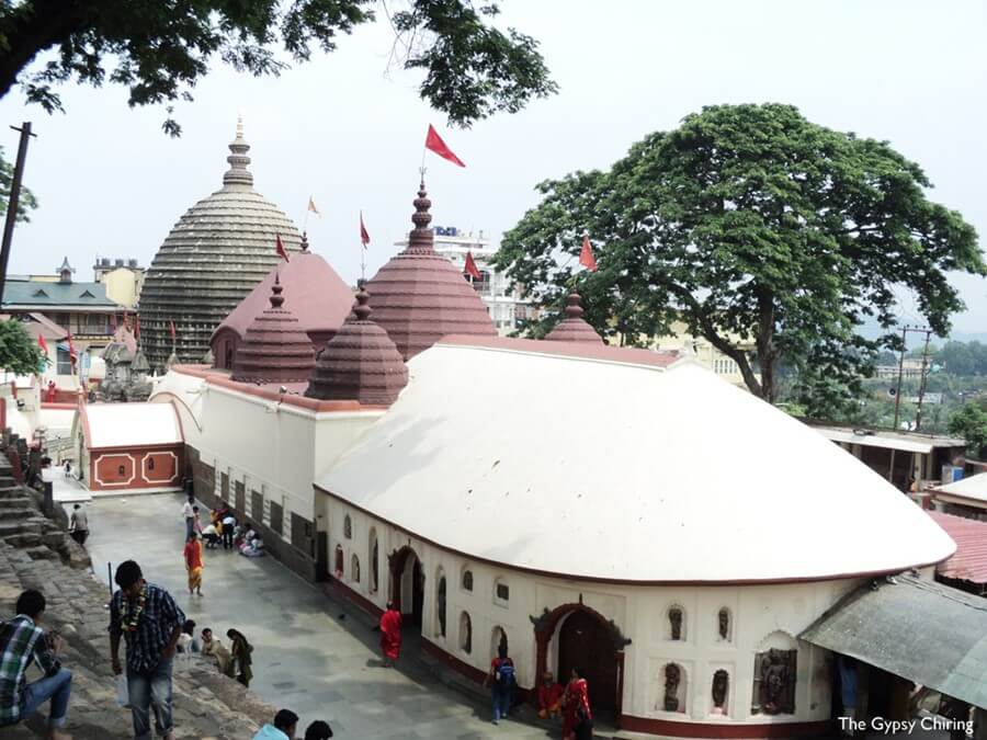 Kamakhya Temple in Guwahati, Assam. 