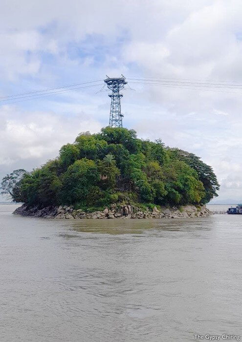 Umananda in Guwahati, India. 