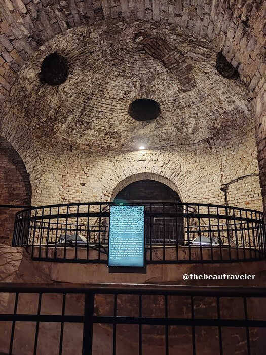 The Roman Well in the Belgrade Fortress, Serbia.
