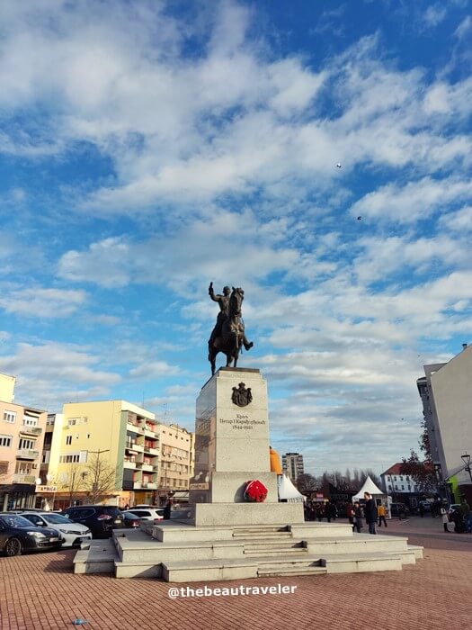 Liberty Square in Novi Sad, Serbia.