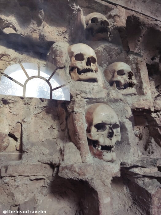 Skull Tower in Nis, Serbia.