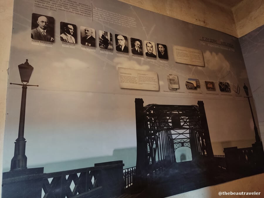 The memorial museum at Crveni Krst Concentration Camp in Nis, Serbia.