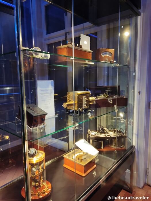 The personal belongings of Nikola Tesla at the museum in Belgrade, Serbia.